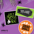 Load image into Gallery viewer, Halloween-themed photobooth props by lush party studio
