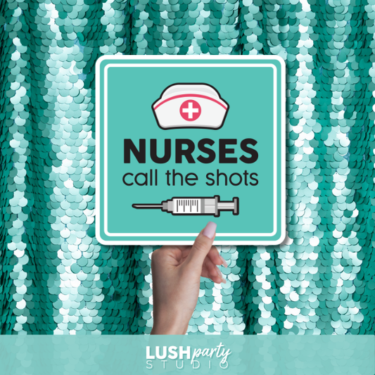 photo booth props for nursing week healthcare and medical events by lush party studio