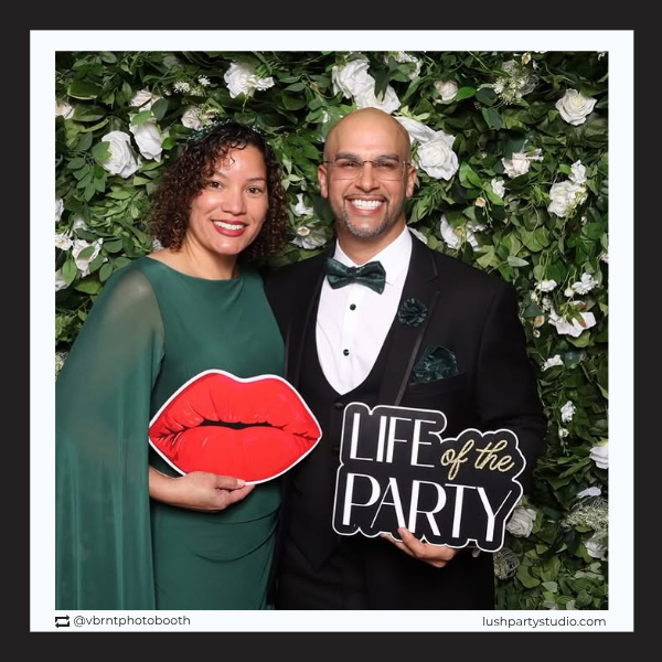  'Life of the Party' photobooth prop