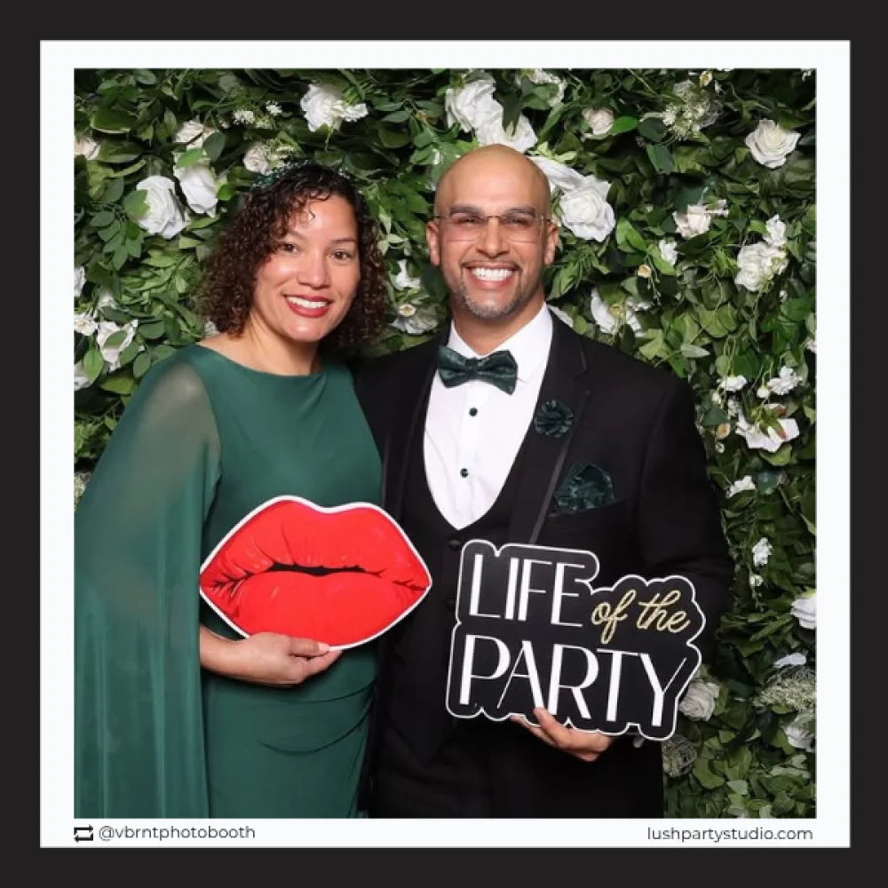  'Life of the Party' photobooth prop