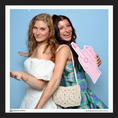 Load image into Gallery viewer, engagement ring finger photo booth prop sign for bachelorette parties, engagements and weddings
