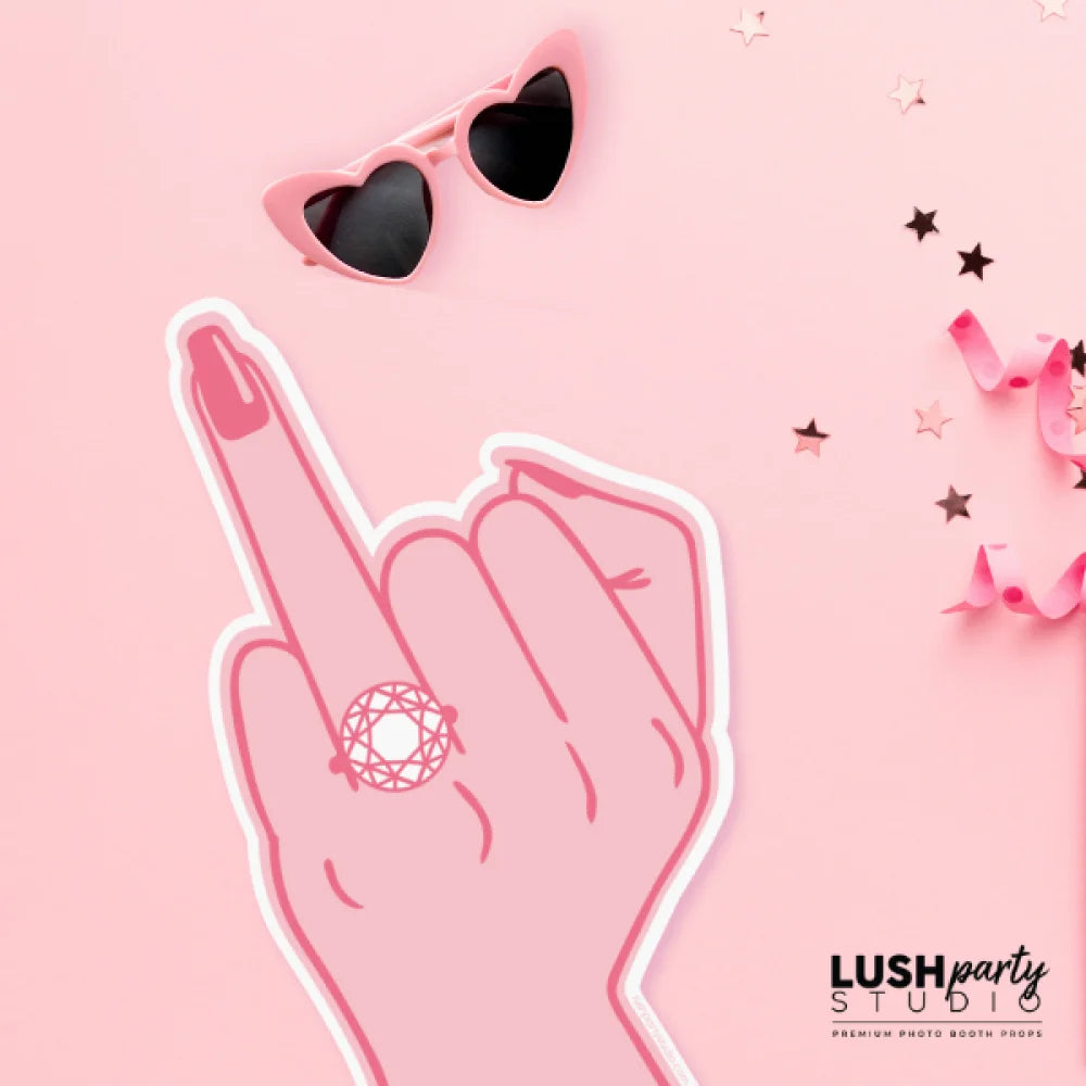 RING FINGER - PINK - SINGLE PROP