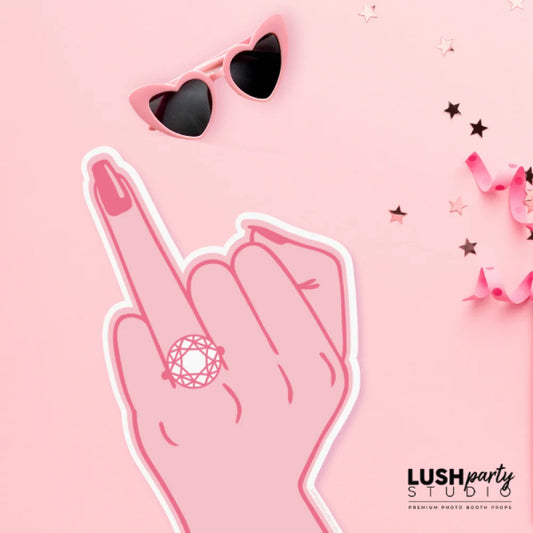 RING FINGER - PINK - SINGLE PROP