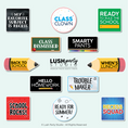 Load image into Gallery viewer, Set of  back-to-school photo props for first day of school parties and kids events by lush party studio
