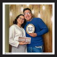 Load image into Gallery viewer, Two people holding signs with western theme photobooth props

