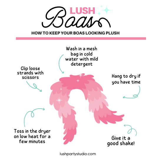 SUPER LUSH BOA - GROOVY