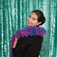Load image into Gallery viewer, Featherless washable shedless boa purple and pink
