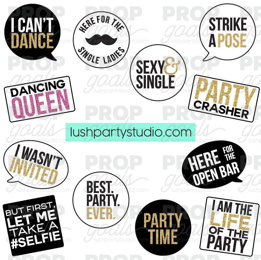 generic party photo booth prop pvc props party wedding birthday party animal
